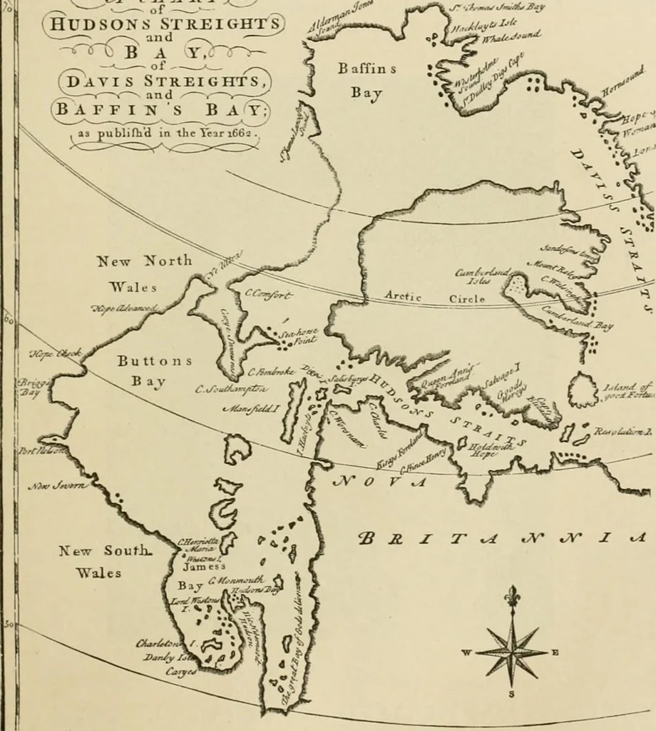 An illustration from Narrative and critical history of America, 1884, leaf 18