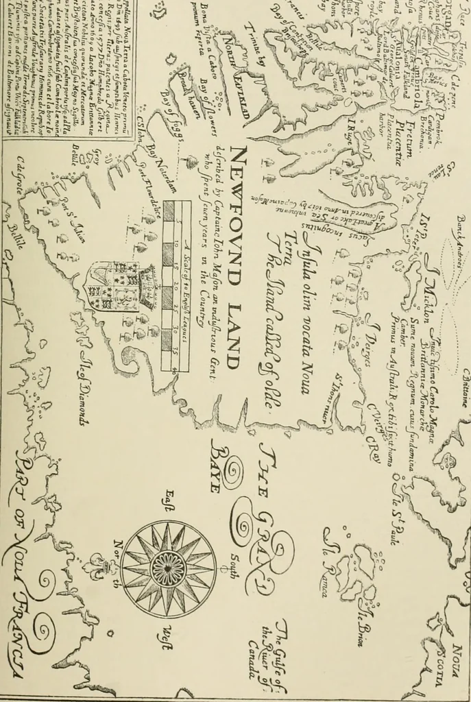 An illustration from Narrative and critical history of America, 1884, leaf 204