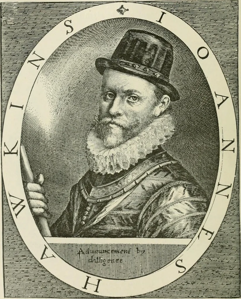 An illustration from Narrative and critical history of America, 1884, leaf 211