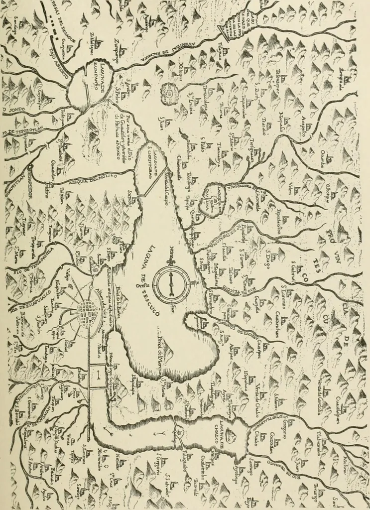 An illustration from Narrative and critical history of America, 1884, leaf 214