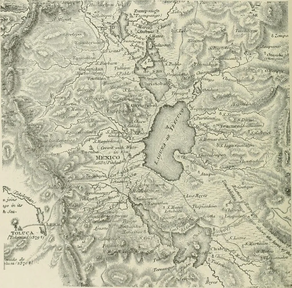 An illustration from Narrative and critical history of America, 1884, leaf 217