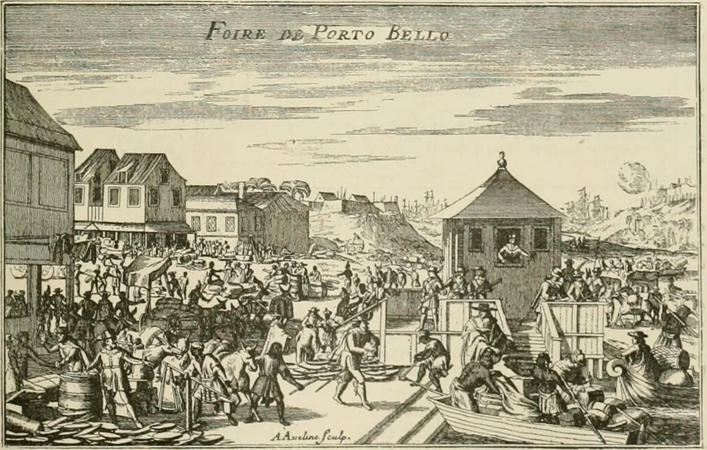 An illustration from Narrative and critical history of America, 1884, leaf 222