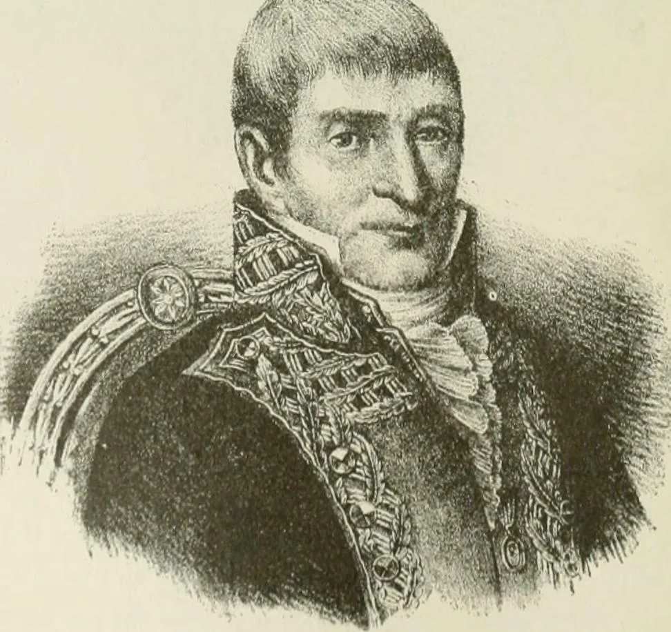 An illustration from Narrative and critical history of America, 1884, leaf 233