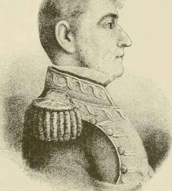 An illustration from Narrative and critical history of America, 1884, leaf 234