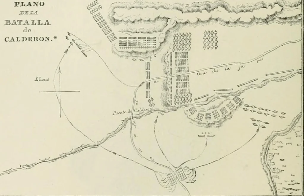 An illustration from Narrative and critical history of America, 1884, leaf 235