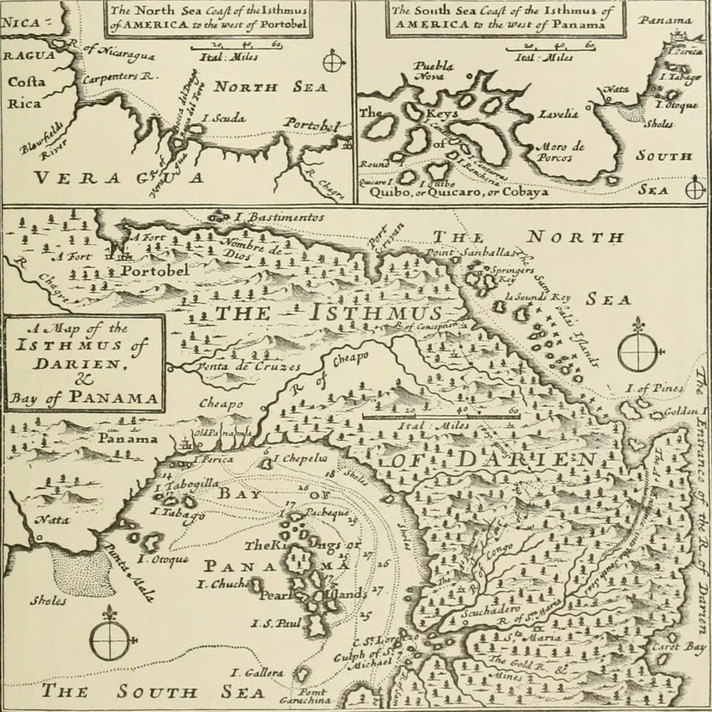An illustration from Narrative and critical history of America, 1884, leaf 256