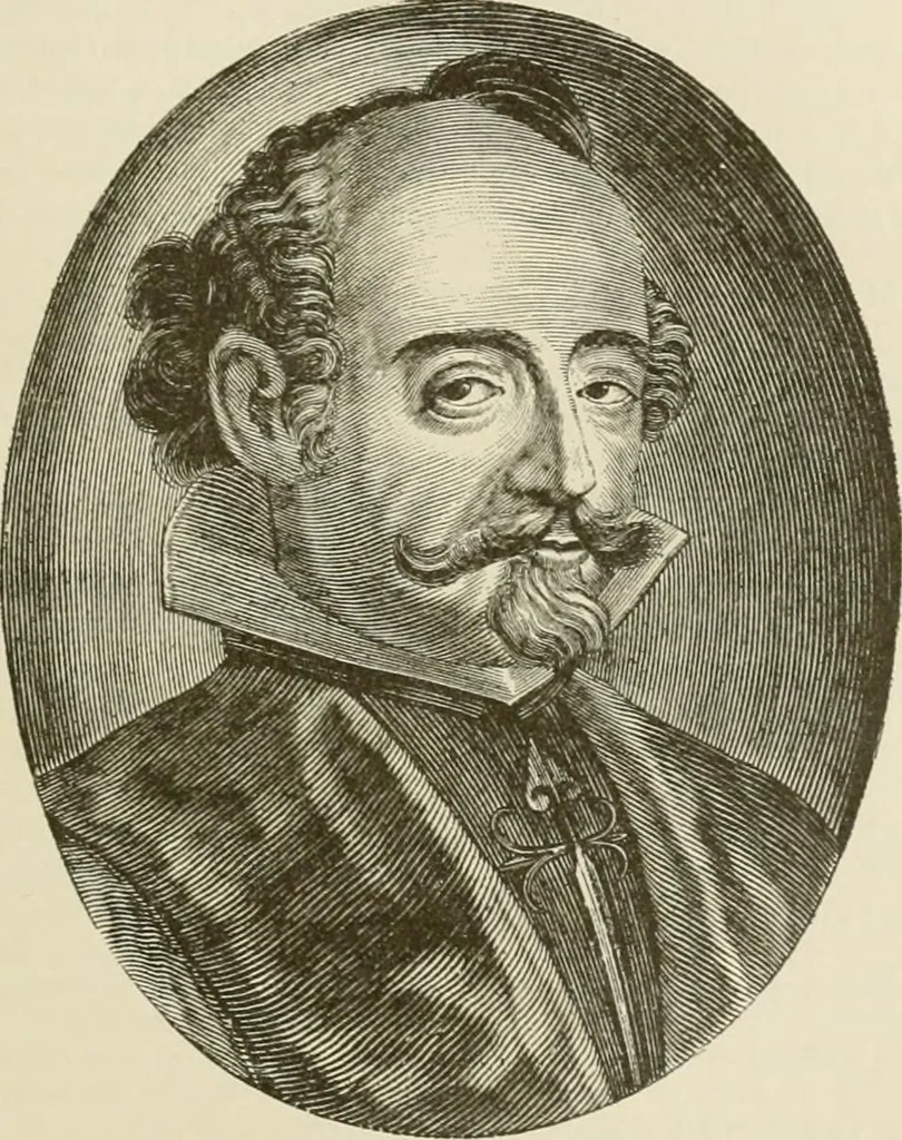 An illustration from Narrative and critical history of America, 1884, leaf 262