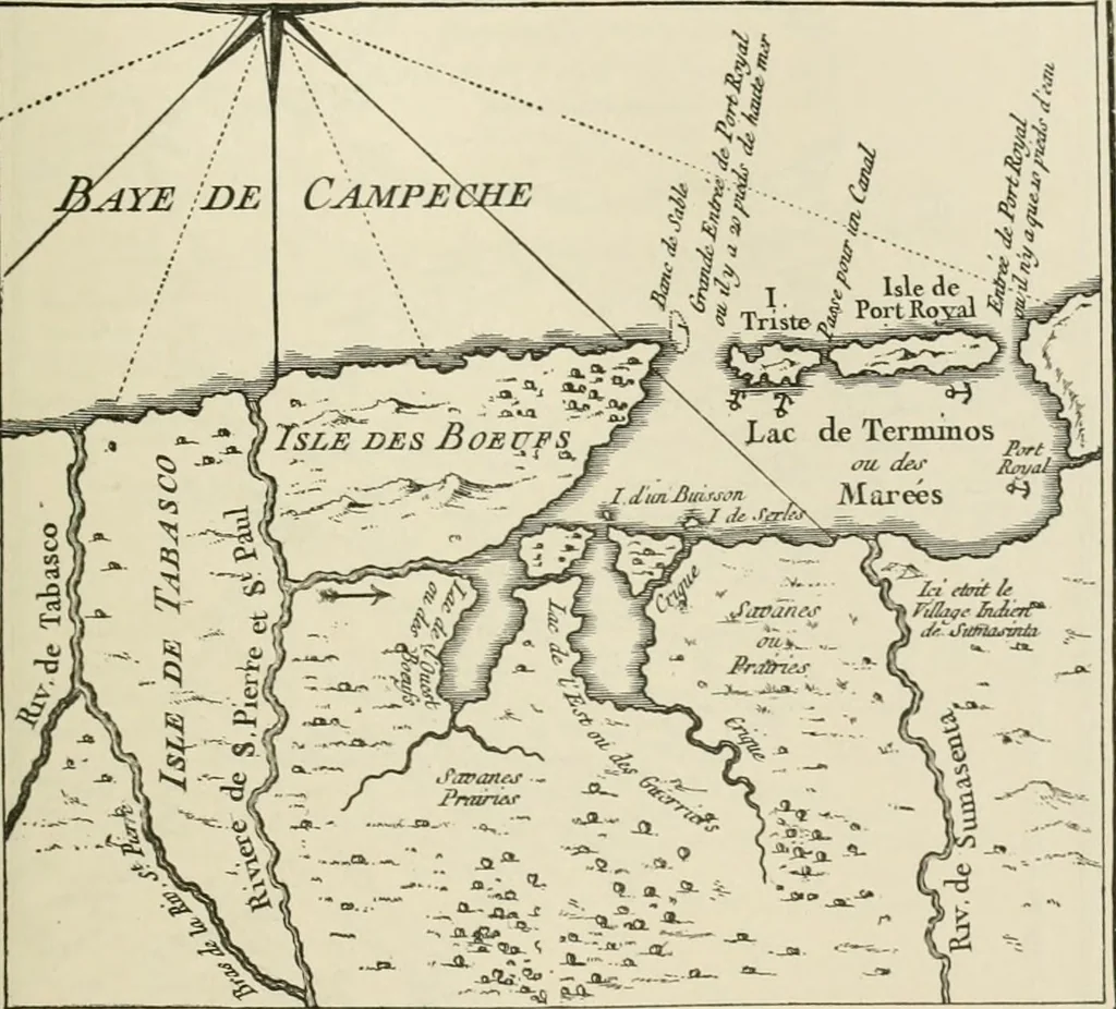 An illustration from Narrative and critical history of America, 1884, leaf 278