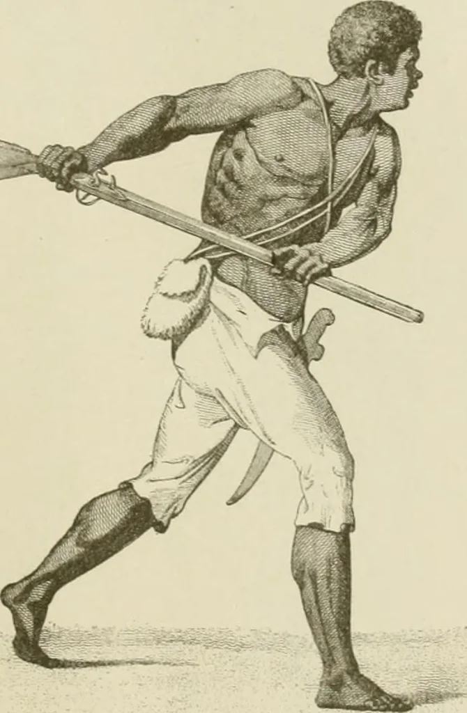 An illustration from Narrative and critical history of America, 1884, leaf 292