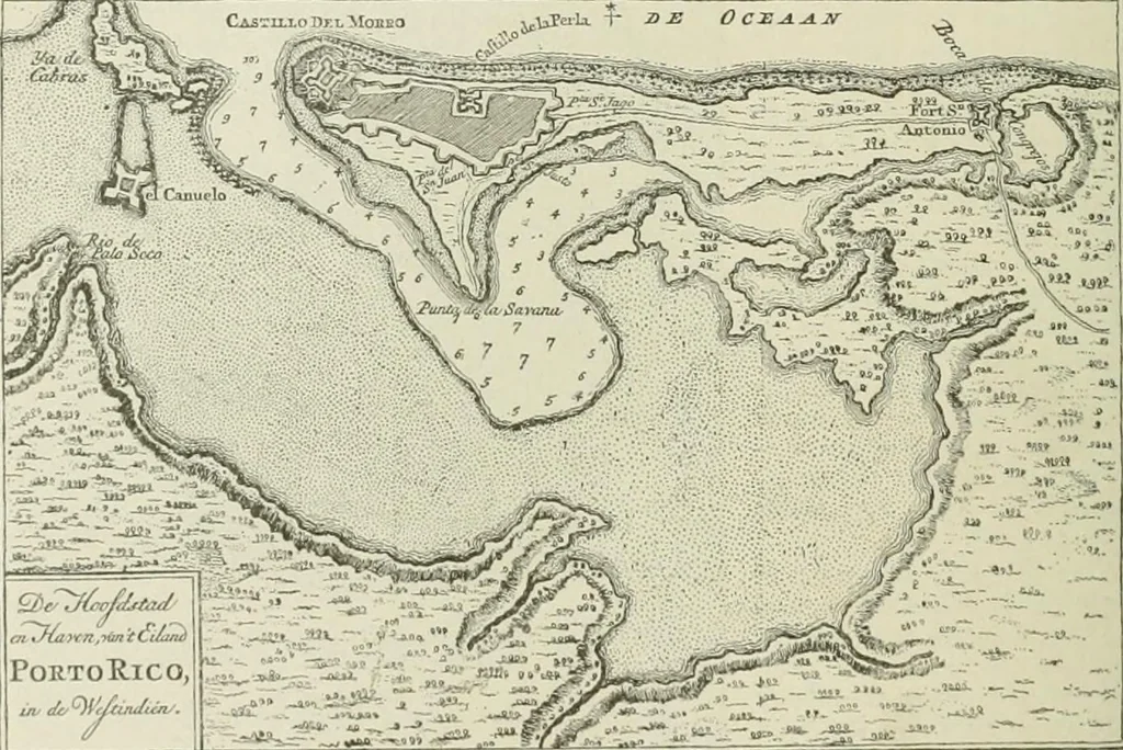 An illustration from Narrative and critical history of America, 1884, leaf 303