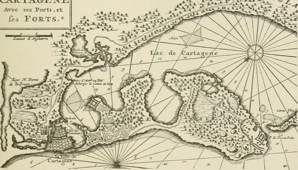 An illustration from Narrative and critical history of America, 1884, leaf 306