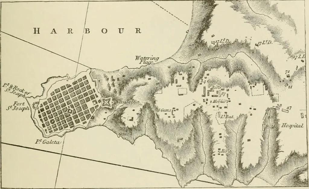 An illustration from Narrative and critical history of America, 1884, leaf 376