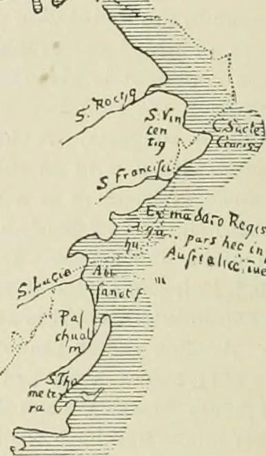 An illustration from Narrative and critical history of America, 1884, leaf 393