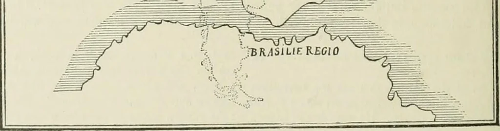 An illustration from Narrative and critical history of America, 1884, leaf 393