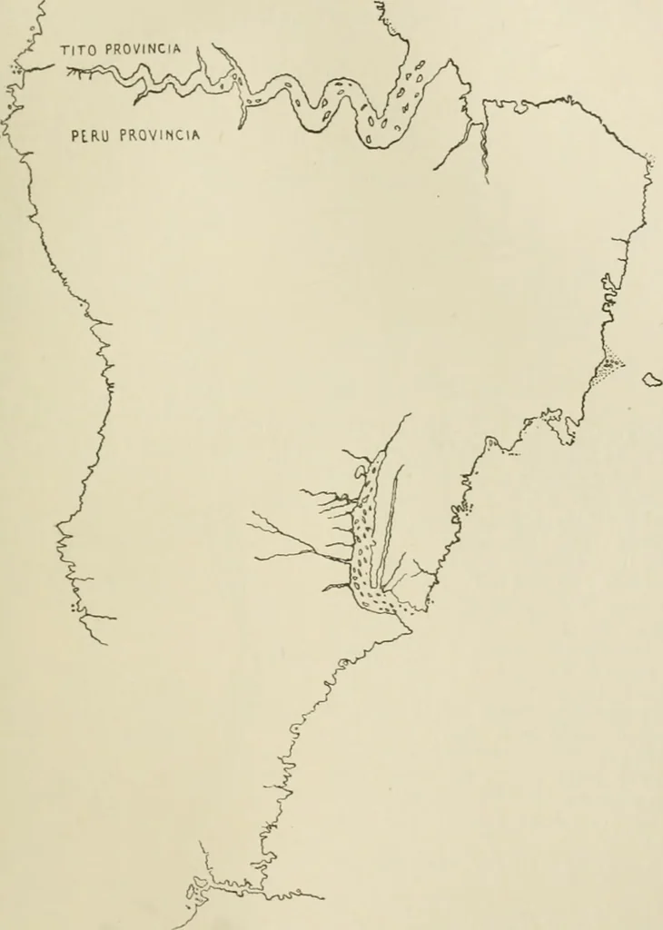 An illustration from Narrative and critical history of America, 1884, leaf 400