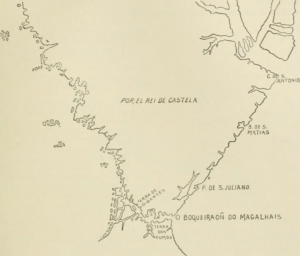 An illustration from Narrative and critical history of America, 1884, leaf 408