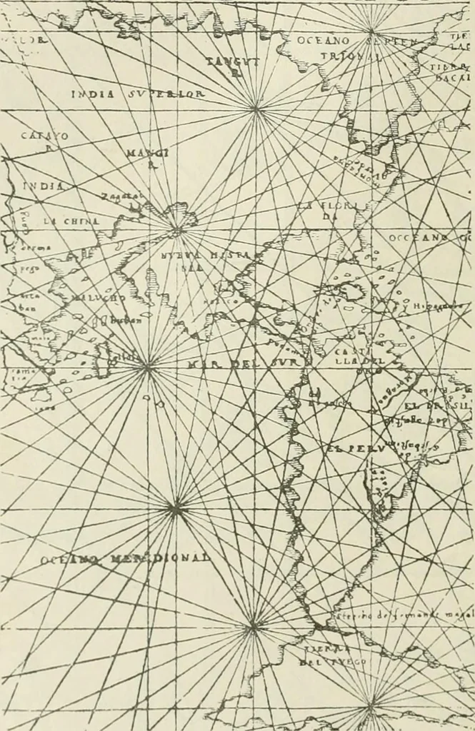 An illustration from Narrative and critical history of America, 1884, leaf 411