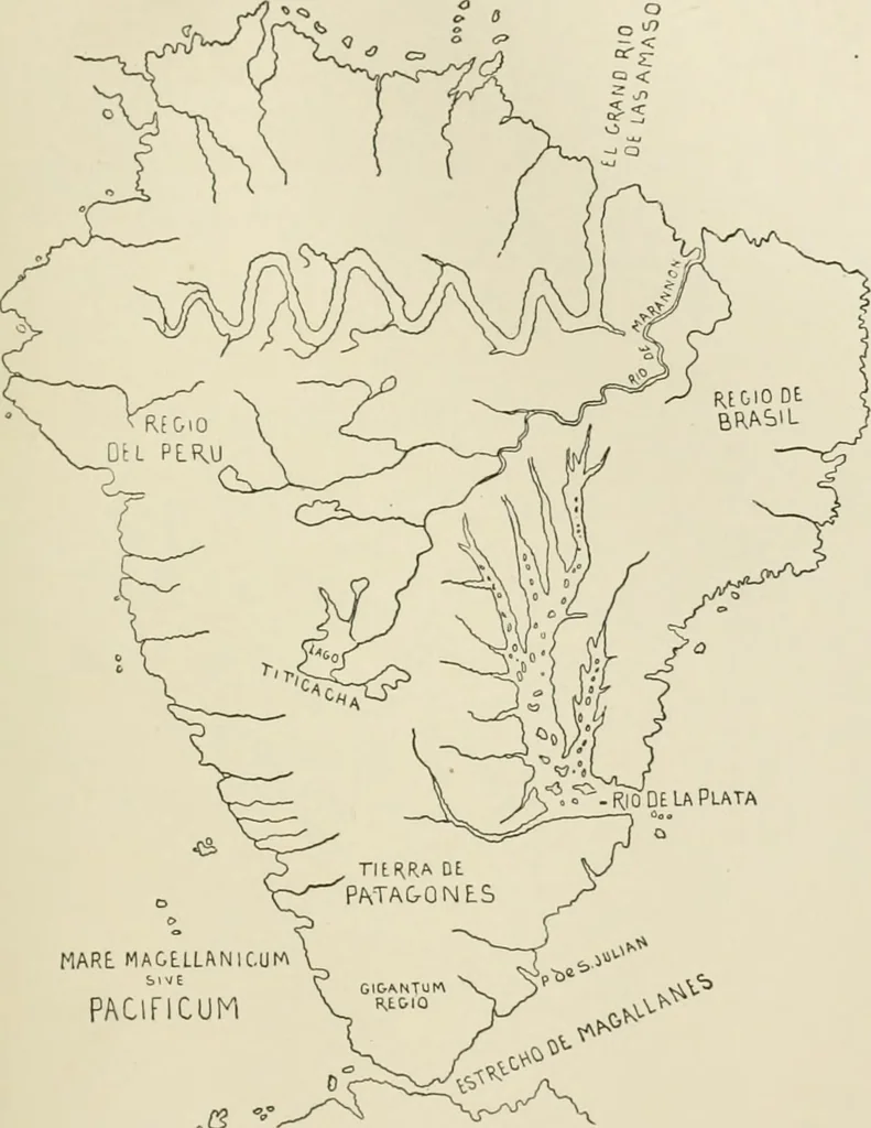 An illustration from Narrative and critical history of America, 1884, leaf 414