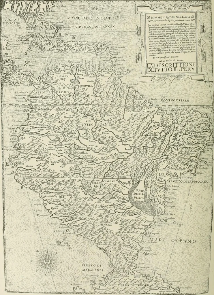 An illustration from Narrative and critical history of America, 1884, leaf 415
