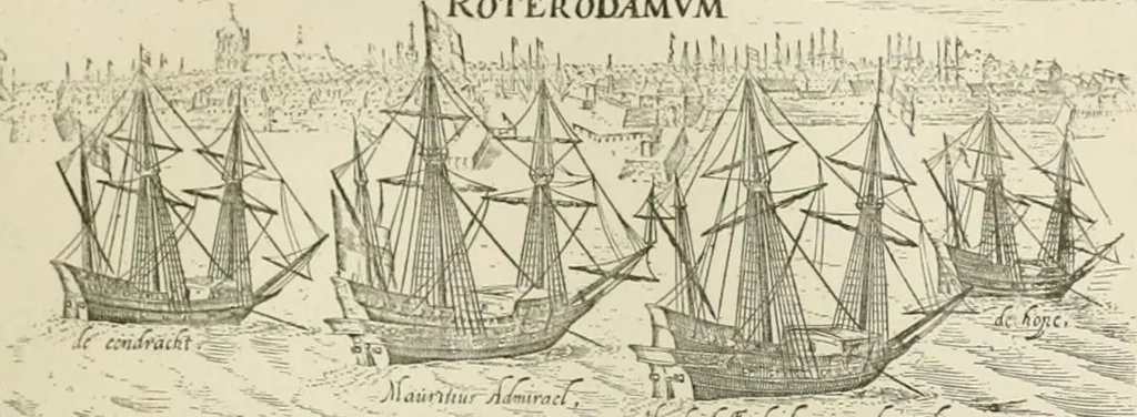 An illustration from Narrative and critical history of America, 1884, leaf 416