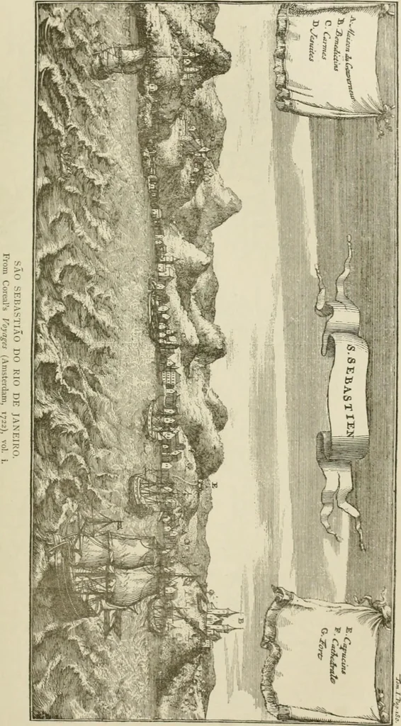 An illustration from Narrative and critical history of America, 1884, leaf 418
