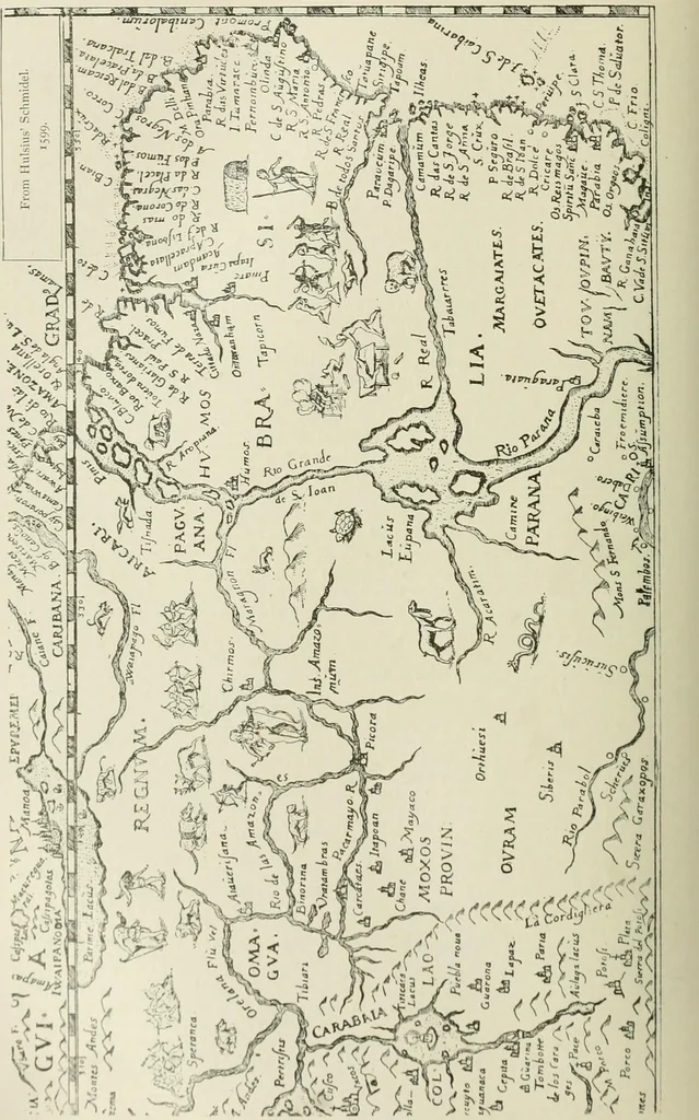 An illustration from Narrative and critical history of America, 1884, leaf 423