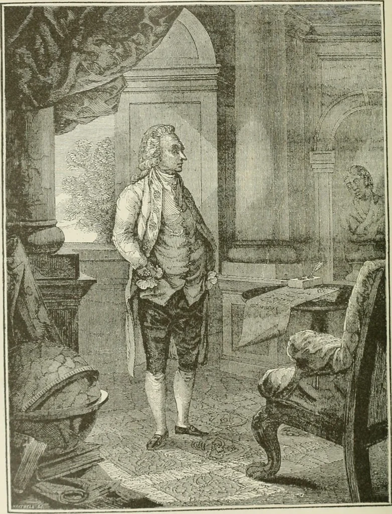 An illustration from Narrative and critical history of America, 1884, leaf 445