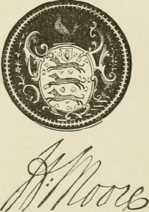 An illustration from Narrative and critical history of America, 1884, leaf 460