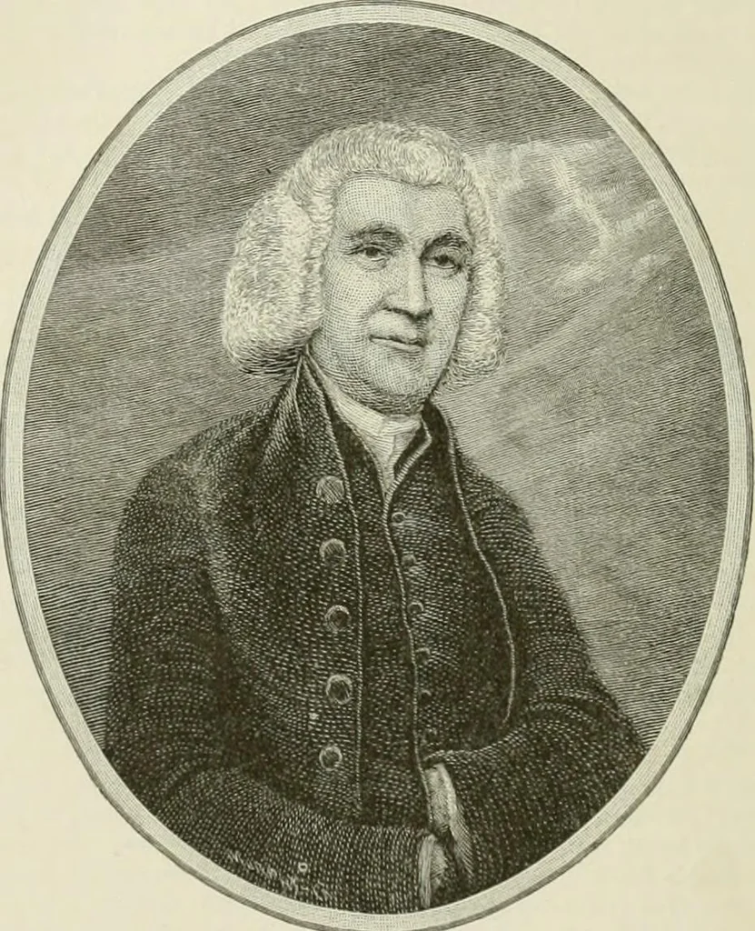 An illustration from Narrative and critical history of America, 1884, leaf 485