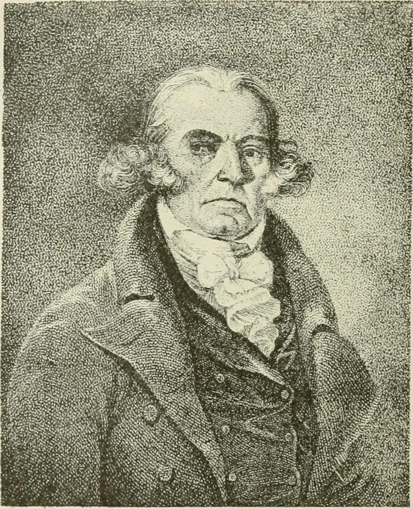 An illustration from Narrative and critical history of America, 1884, leaf 487