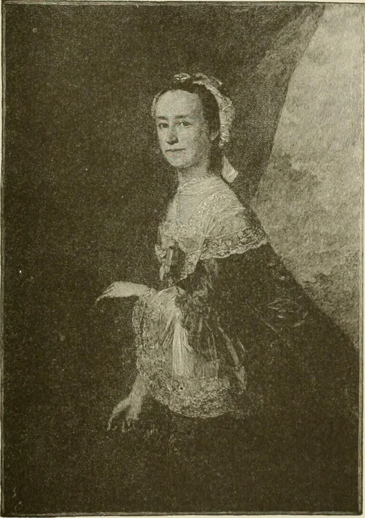 An illustration from Narrative and critical history of America, 1884, leaf 488