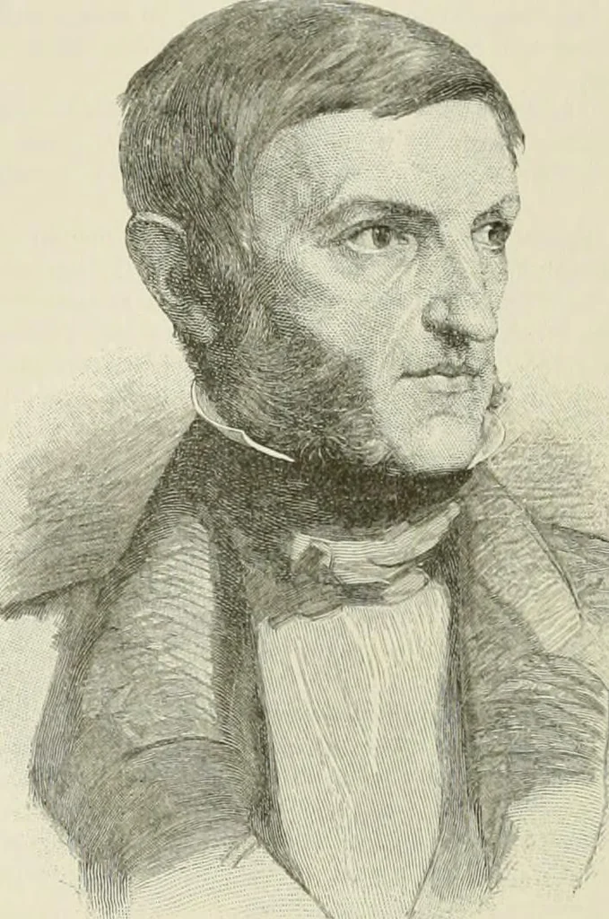 An illustration from Narrative and critical history of America, 1884, leaf 491