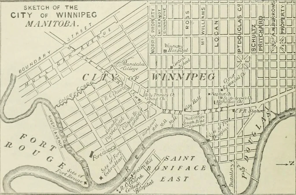 An illustration from Narrative and critical history of America, 1884, leaf 61