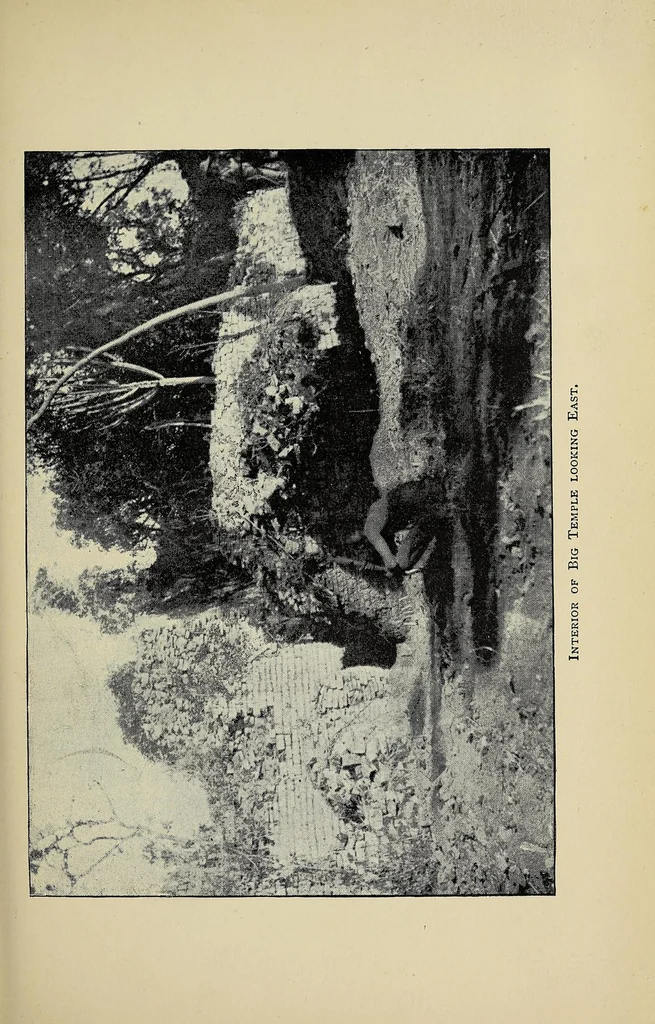 An illustration from A narrative of further excavations at Zimbabye (Mashonaland), 1893, leaf 53