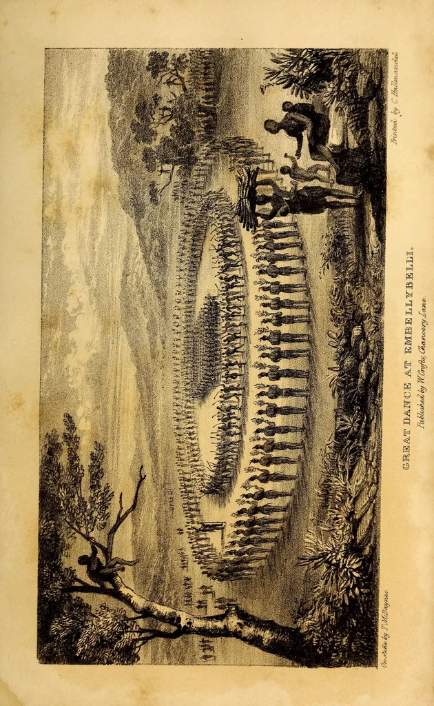 An illustration from Narrative of a journey to the Zoolu country, in South Africa, 1836, leaf 115