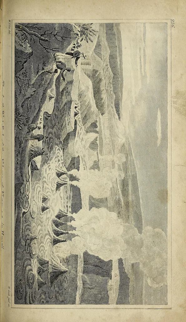 An illustration from Narrative of a tour through Hawaii, or Owhyhee with observations on the natural history of the Sandwich Islands, and remarks on the manners, customs, traditions, history, and language of their inhabitants, 1827, leaf 261