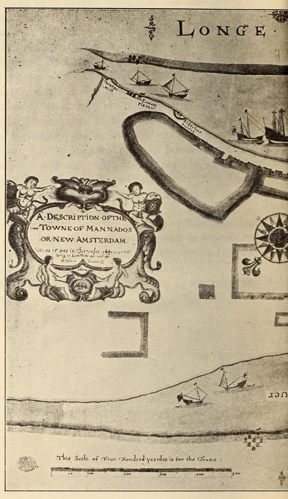 An illustration from Narratives of New Netherland, 1609-1664;, 1909, leaf 456