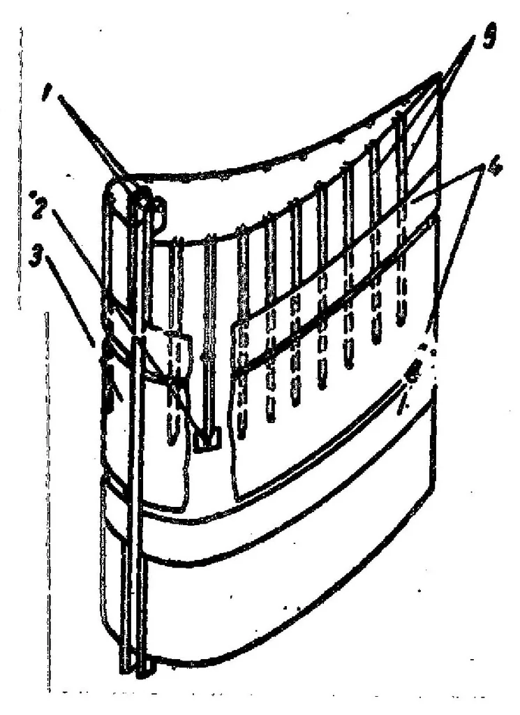 An illustration from COMPARATIVE STUDY OF THE HEAT TRANSFER OF A NOZZLE BLADE PROFILE IN A WIND TUNNEL AND IN AN AIR TURBINE, 1974, leaf 5