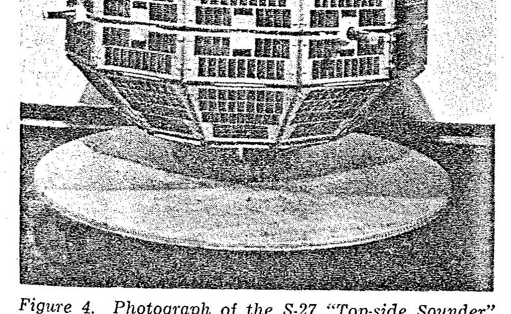 An illustration from The Canadian swept-frequency ionospheric sounding satellite, 1962, leaf 3