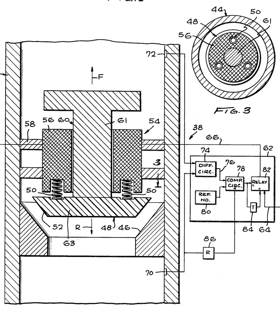 An illustration from Fast acting check valve, 1979, leaf 1