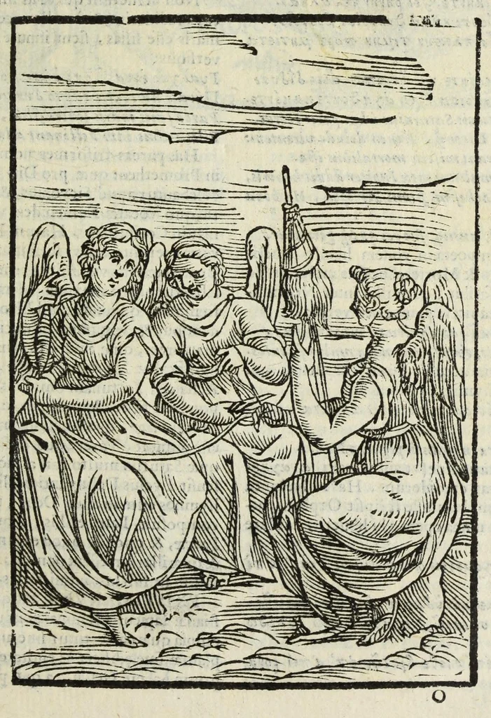An illustration from Natalis Comitis Mythologiae, siue, Explicationis fabularum libri decem; in quibvs omnia prope naturalis et moralis philosophiae dogmata in veterum fabulis contenta fuisse perspicuè demonstratur, 1616, leaf 155