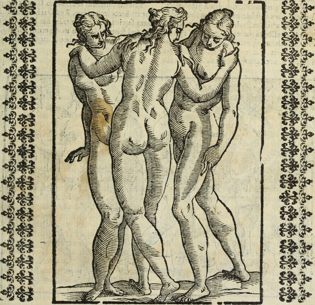 An illustration from Natalis Comitis Mythologiae, siue, Explicationis fabularum libri decem; in quibvs omnia prope naturalis et moralis philosophiae dogmata in veterum fabulis contenta fuisse perspicuè demonstratur, 1616, leaf 270