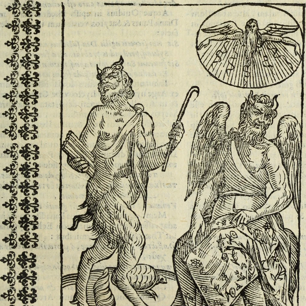An illustration from Natalis Comitis Mythologiae, siue, Explicationis fabularum libri decem; in quibvs omnia prope naturalis et moralis philosophiae dogmata in veterum fabulis contenta fuisse perspicuè demonstratur, 1616, leaf 292