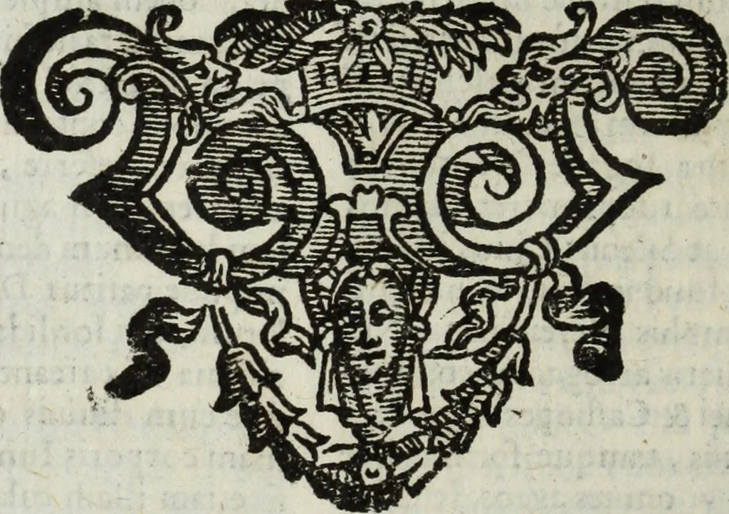 An illustration from Natalis Comitis Mythologiae, siue, Explicationis fabularum libri decem; in quibvs omnia prope naturalis et moralis philosophiae dogmata in veterum fabulis contenta fuisse perspicuè demonstratur, 1616, leaf 537