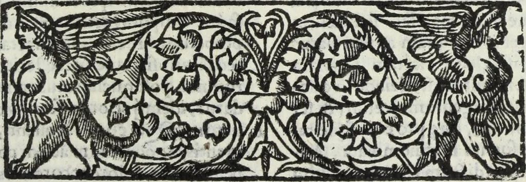 An illustration from Natalis Comitis Mythologiae, siue, Explicationis fabularum libri decem; in quibvs omnia prope naturalis et moralis philosophiae dogmata in veterum fabulis contenta fuisse perspicuè demonstratur, 1616, leaf 698