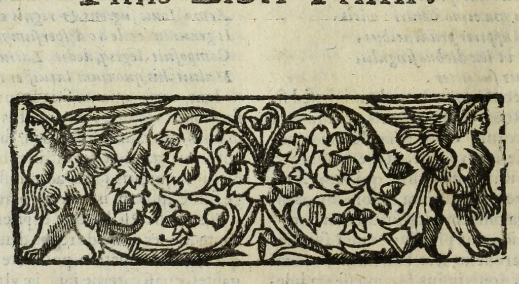 An illustration from Natalis Comitis Mythologiae, siue, Explicationis fabularum libri decem; in quibvs omnia prope naturalis et moralis philosophiae dogmata in veterum fabulis contenta fuisse perspicuè demonstratur, 1616, leaf 84