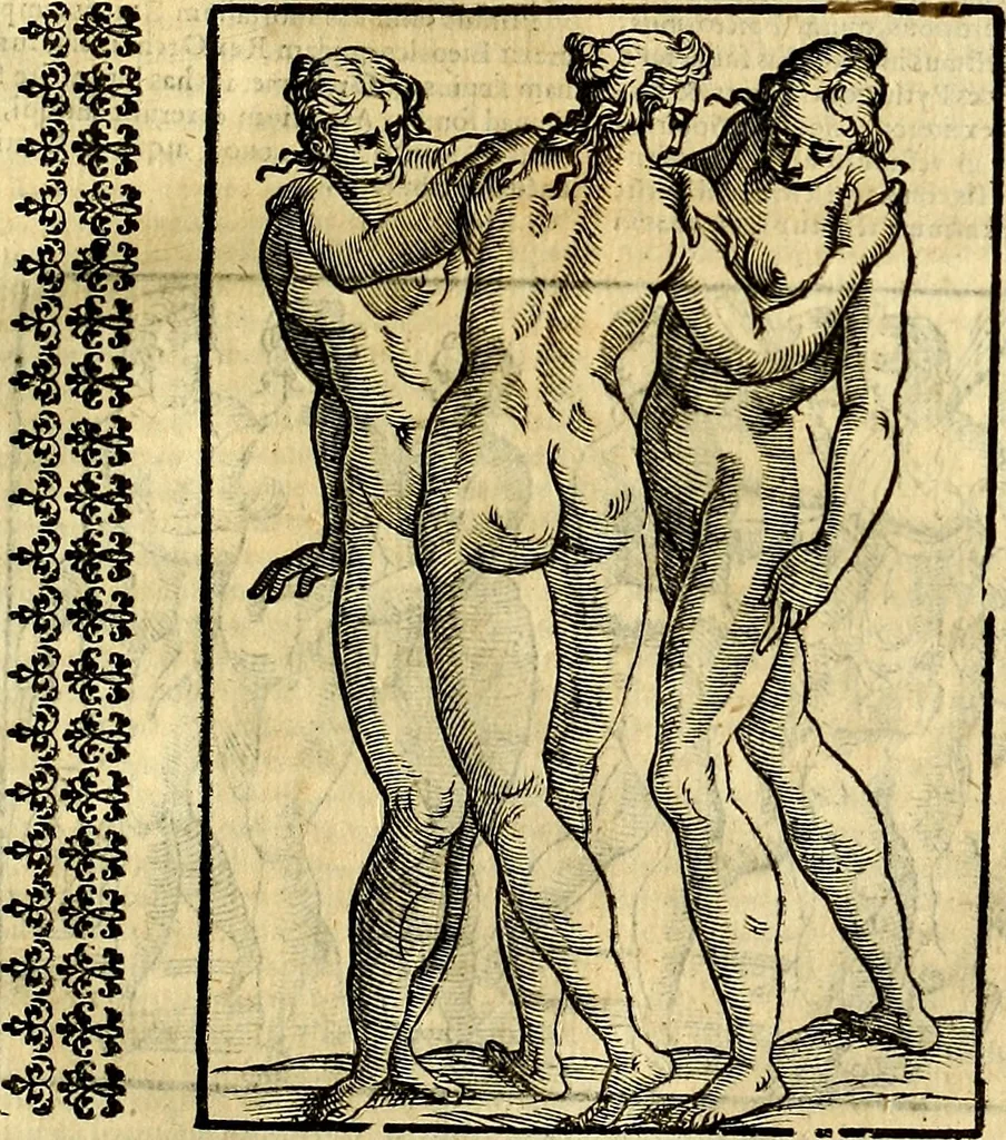 An illustration from Natalis Comitis Mythologiae sive Explicationis fabvlarvm libri decem, in qvibvs omnia prope natvralis et moralis philosophiæ dogmata in veterum fabulis contenta fuisse perspicuè demonstratur, 1616, leaf 268