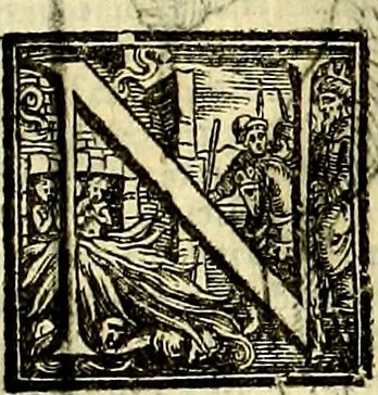 An illustration from Natalis Comitis Mythologiae sive Explicationis fabvlarvm libri decem, in qvibvs omnia prope natvralis et moralis philosophiæ dogmata in veterum fabulis contenta fuisse perspicuè demonstratur, 1616, leaf 402
