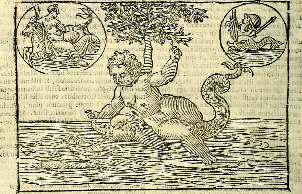 An illustration from Natalis Comitis Mythologiae sive Explicationis fabvlarvm libri decem, in qvibvs omnia prope natvralis et moralis philosophiæ dogmata in veterum fabulis contenta fuisse perspicuè demonstratur, 1616, leaf 481