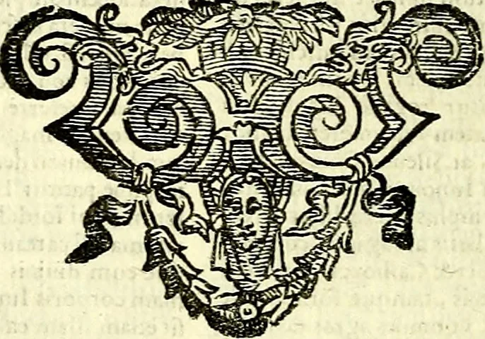 An illustration from Natalis Comitis Mythologiae sive Explicationis fabvlarvm libri decem, in qvibvs omnia prope natvralis et moralis philosophiæ dogmata in veterum fabulis contenta fuisse perspicuè demonstratur, 1616, leaf 535